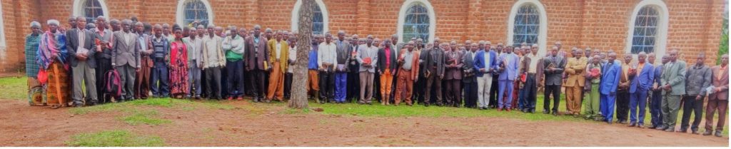 Emile with Church Leaders Emile with his church leaders